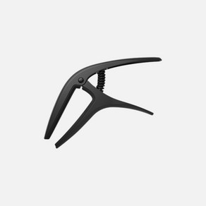 어니볼 기타 카포 아식스 듀얼 레디어스 블랙 AXIS DUAL RADIUS CAPO BLACK SATIN (P09600), AXIS CAPO BLACK, 1개