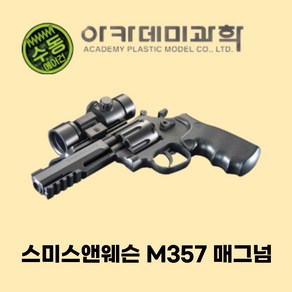 스미스앤웨슨 M357 매그넘 비비탄 권총 핸드건(17220), 1개