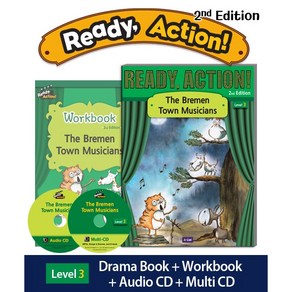 Ready Action 3 The Bemen Town Musicians Pack (SB+WB+CD+Multi-CD) (2E)