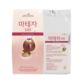 애드웰하우스 마테차 100 60티백 아르헨티나 마테 100%, 1g, 1개입, 1개