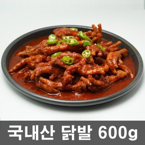 중독적인 매운맛! 국내산 목우촌 맵따국물닭발 600g, 1개