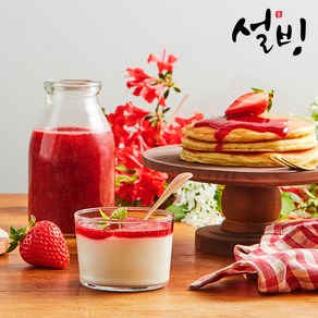 설빙 맛있는 딸기청 1kgx3개, 3개, 1kg, 1개입