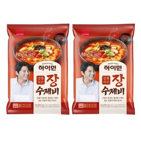 삼립 하이면 강릉식 장수제비 2인분, 2개, 352g