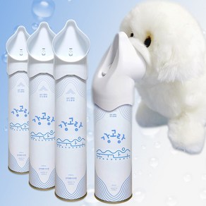 강아지 고양이 산소캔 산소호흡기 반려동물 호흡곤란 휴대용 산소 대용량 산소 스프레이, 3개