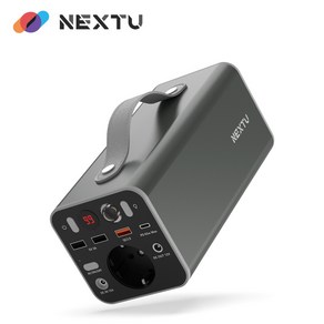 넥스트 여행용 대용량 멀티 충전기 220V 42000mAh 408PB-UPS, 1개, 01. BLACK (1년무상 A/S)