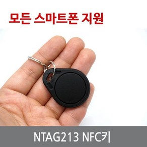 싸이피아 WTB NTAG213 NFC키 RFID태그 공카드 13.56MHz NTAG203, 1개