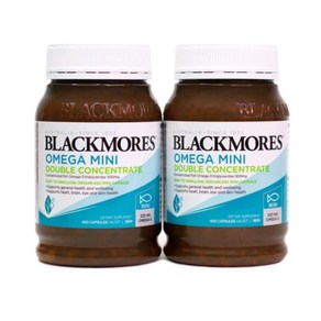 호주 블랙모어스 알티지 tg 오메가3 미니 더블 400캡슐 2개 Blackmoes Omega3 호주코알라몰, 400정