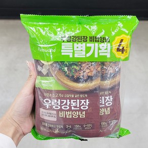 풀무원 우렁 강된장, 4개, 150g