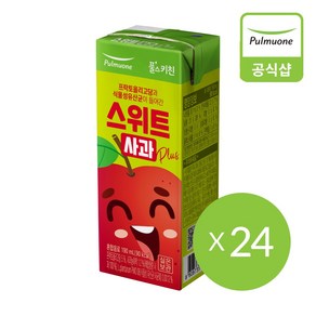 풀무원 스위트 사과 PLUS 190ml 24개