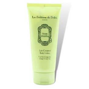 La Sultane de Saba 라술탄드사바 바디로션 녹차와 생강 200ml Dajeeling Road 탑승, 1개