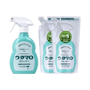 우타마로 클리너 본체 400ml 1개 + 리필 350ml 2개 세트, 1세트