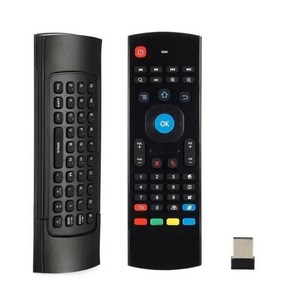 GEEKISTORE MX3 에어 마우스 미니 키보드 무선 원격 2.4G 다기능 플라이 적외선 학습 안드로이드 스마트 TV 박스, 01 Standad Vesion