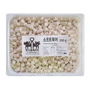 펑키펫 동결건조간식 소프트 북어트릿, 1개, 500g, 북어