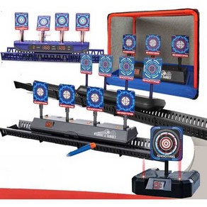 비비탄타겟 전기 표적 경쟁 사격 표적 자동 리바운드, 1개, 전자표적 단일 표준+충전배터리