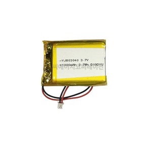 YJ 리튬폴리머배터리 KC인증충전지 3.7V YJ803040 1000mAh, 1개, 1개입