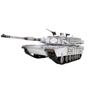 TUSK 1/16 미국 M1A2 Abrams 메인 배틀 탱크 RC 모델 2.4G 오프로드 Henglong 3918-1 7.0 자동차 장난감