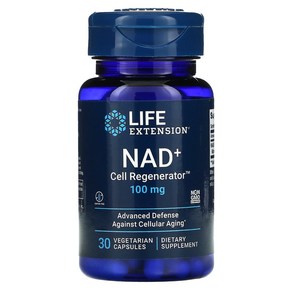 라이프익스텐션 NAD+ 셀 리제너레이터 NIAGEN 니코틴아미드 리보사이드 100mg 베지캡슐 30정, 1개