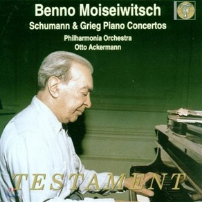 [CD] Benno Moiseiwitsch 슈만 / 그리그: 피아노 협주곡 (Schumann / Gieg : Piano Concetos)