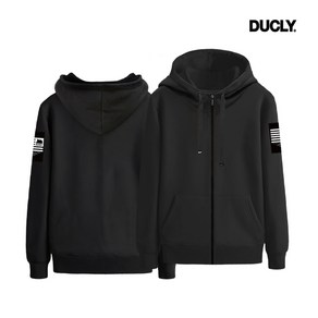 듀클라이 DUC-793 M~4XL 빅사이즈 하이넥 후드집업