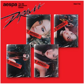 개봉앨범 포토카드 없음 I 에스파 (aespa) - 미니4집 Dama (Sequence Ve.) 4종 세트