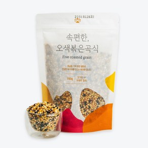 유기농 뮤즐리 통곡물 볶은곡식 5종 1팩, 1개, 150g