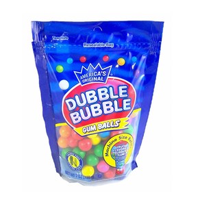 Dubble Bubble Machine Refill 더블 버블 껌 볼 198g x2팩, 1개