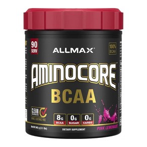 올맥스 아미노코어 BCAA 핑크 레모네이드, 1개, 945g