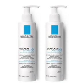 LA ROCHE POSAY 프랑스 정품 라로슈포제 시카플라스트 B5 젤 클렌저 200ml 2개세트, 2개