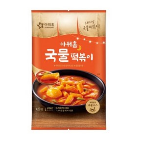 아워홈 국물떡볶이, 12개, 420g