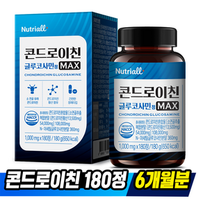 콘드로이친 글루코사민 1000mg x 180정 6개월분