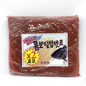 신원 고시레 콤보 숙성 크릴 밑밥 5kg 감성돔 카고 낚시 파우더 야영, 5kg-1개, 1개