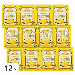 홀베리 박소현 레몬즙 1일 1레몬 유기농 12박스(20g*14포*12박스/168포), 280g