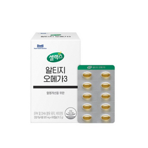 셀렉스 알티지 오메가3 31.2g, 2개, 60정