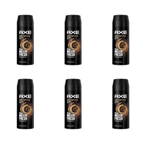 AXE Body Spray Dark 데오드란트 바디 스프레이 150ml 6팩