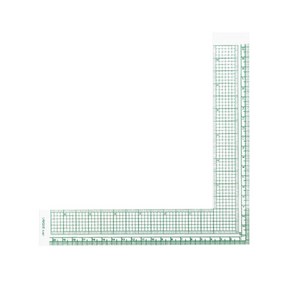 JStading 의상학과 신학기 준비물 미싱 재봉틀 의류부자재, 65. 유니크 미니 그레이딩 직각자, 1개