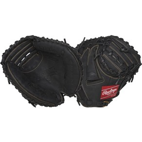 Rawlings Renegade 시리즈 포수용 야구 글러브 32 1.27cm(1/2인치) cm FB/1PC RCM325B 3/0 장갑 우투