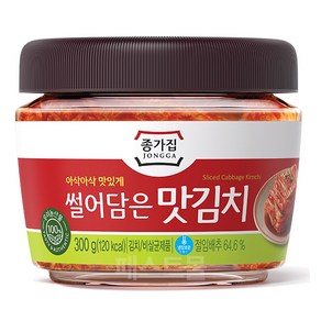 종가 썰어담은 맛김치