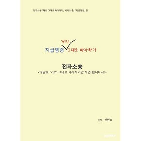 전자소송 지급명령 거의 그대로 따라하기 (흑백판)