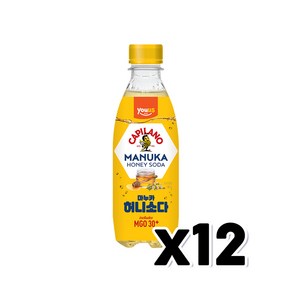 유어스 마누카 허니소다 페트음료 350ml x 12개