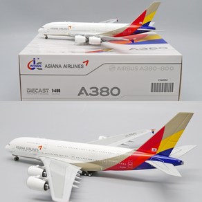 JC Wings 아시아나항공 비행기 모형 다이캐스트 A380 1:400