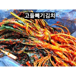 고창 고들빼기 김치 여수돌산갓 꼬들빼기 갓김치 1kg, 익은돌산갓김치1kg, 1개