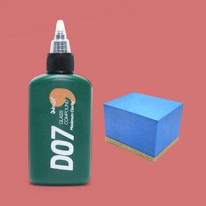 도깨비 D07 글래스 컴파운드 유막제거제 100ml+유막 제거 스펀지, 1개, 100ml