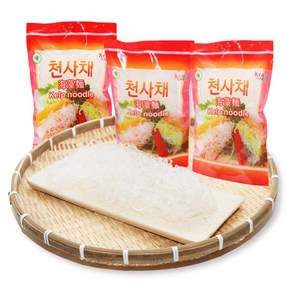 국내산 제주 섬마을 천사채 냉체 샐러드 잡채 가정식 요리전용, 300g, 3개