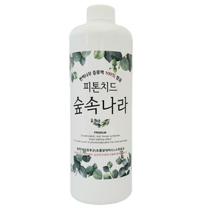 피톤치드숲속나라 편백나무증류액1000ml(리필용), 1개, 1L