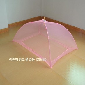 모기장 학생 기숙사 성인용 우산형 폭 간편설치 일반 설치 모기장, 1_어린 이용 붉은 꽃 없음 길이 120 x, 1개