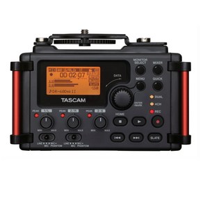 DR-60DMK2 휴대용오디오레코더 DSLR리니어 SD카드 미포함 타스캠 TASCAM