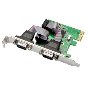 NEXT SL602 PCIe 2포트 시리얼 PCI-Expess 카드 LP브라켓기본제공 9핀시리얼포트 시리얼포트확장카드