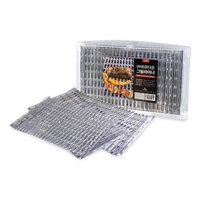 코스트코 바베큐타운 일회용 석쇠 10매입 30.5cmX50cm 그릴석쇠 구이석쇠, 1개