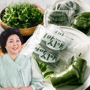 [이마시야]이순실 현미찹쌀 쑥인절미+모시떡+콩고물, 40g, 40개
