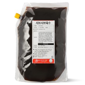 아이엠소스 샤브샤브육수, 2kg, 1개